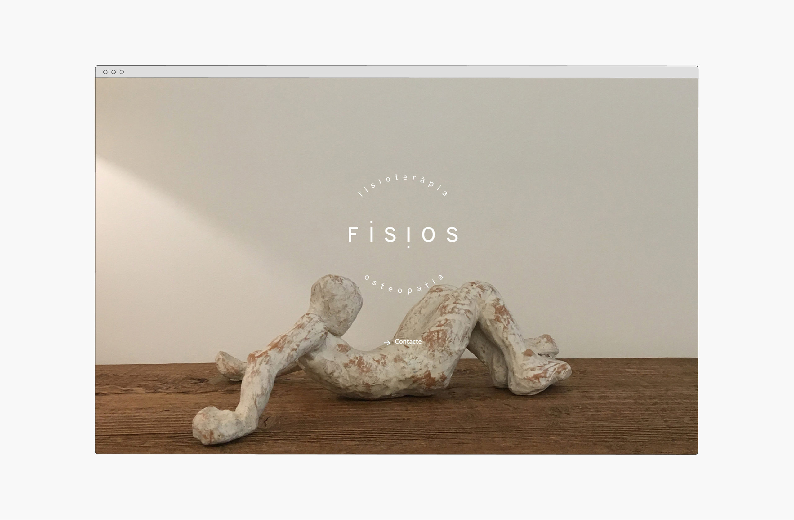 web design for fisios centre